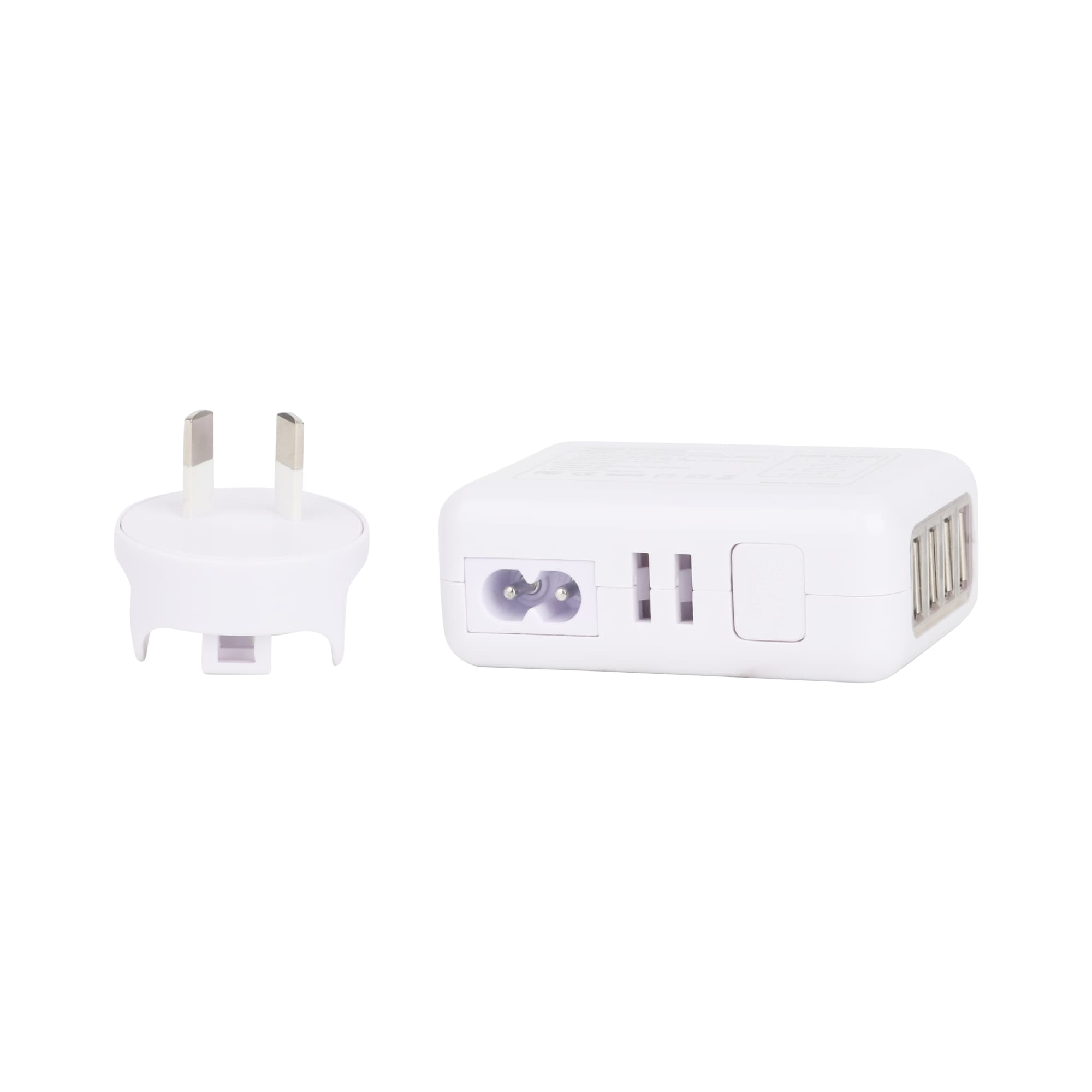 4 Ports USB Travel Adapter - PCH036 Image 