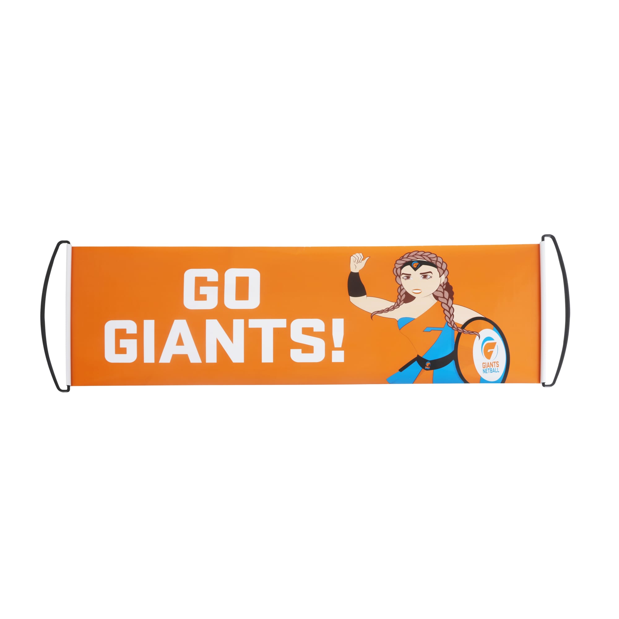 Hand Held Roll Out Fan Flag - PCH105 Image 
