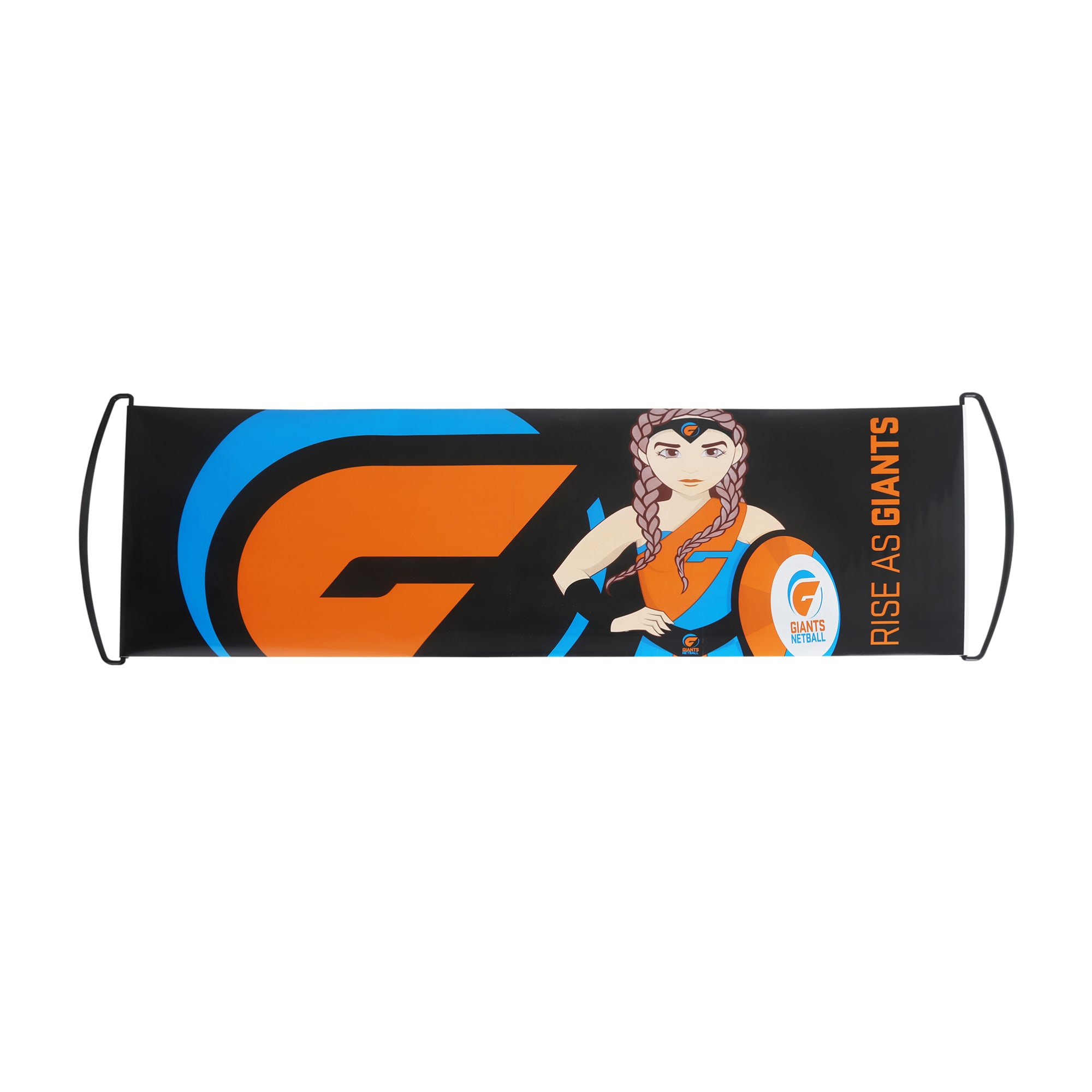 Hand Held Roll Out Fan Flag - PCH105 Image 