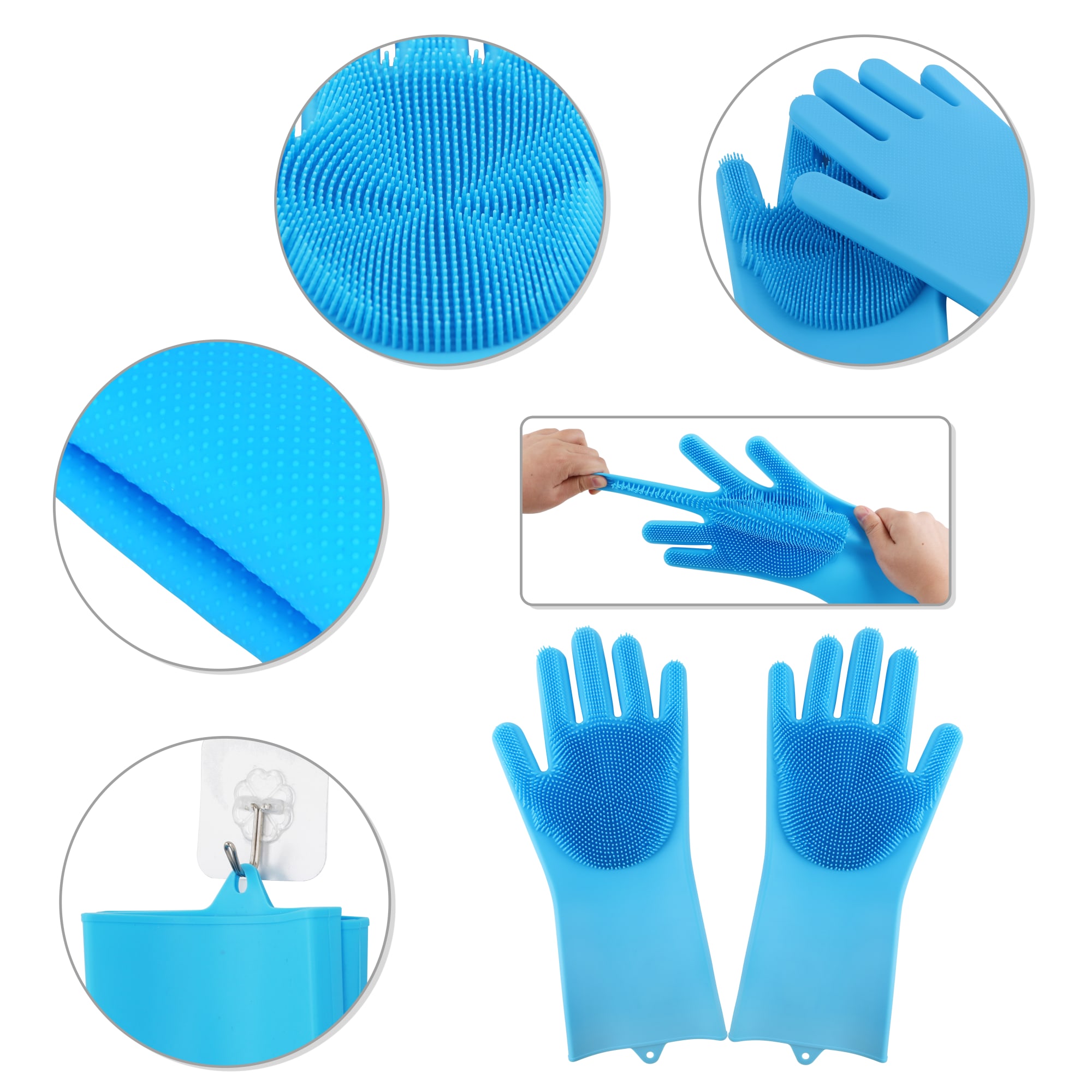 Silicone Gloves Cleaning Brush - PCH181 Image 