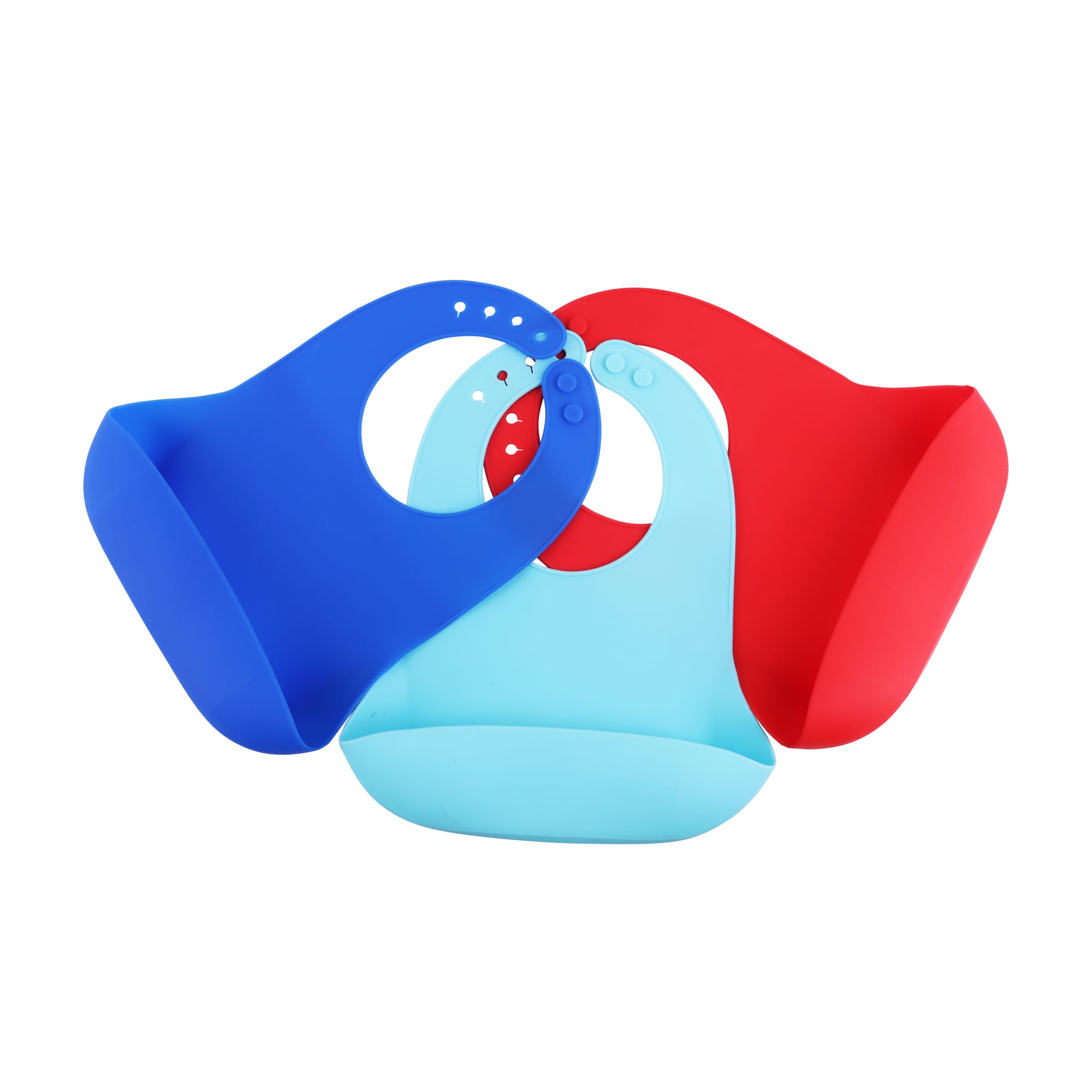 Silicone Bib with Snap Closure - PCH182 Image 