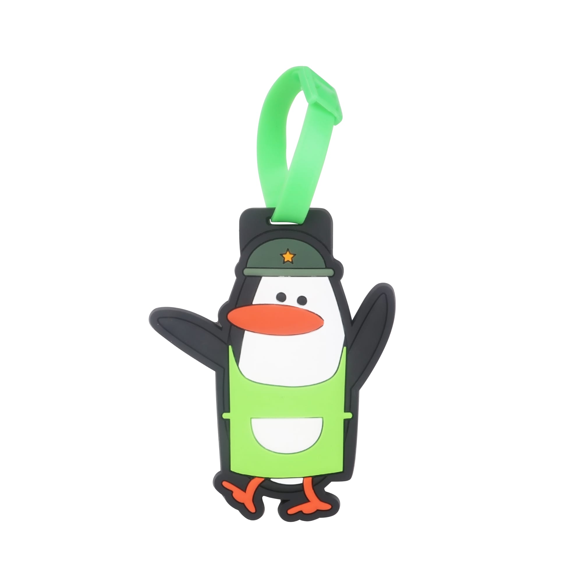 Custom Shaped PVC Luggage Tag - PCK010 Image 