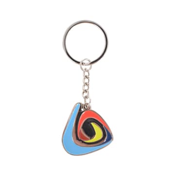 Custom Shaped Embossed Soft Enamel Keyring - PCKM093 Image 