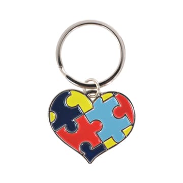 Custom Shaped Embossed Soft Enamel Keyring - PCKM093 Image 