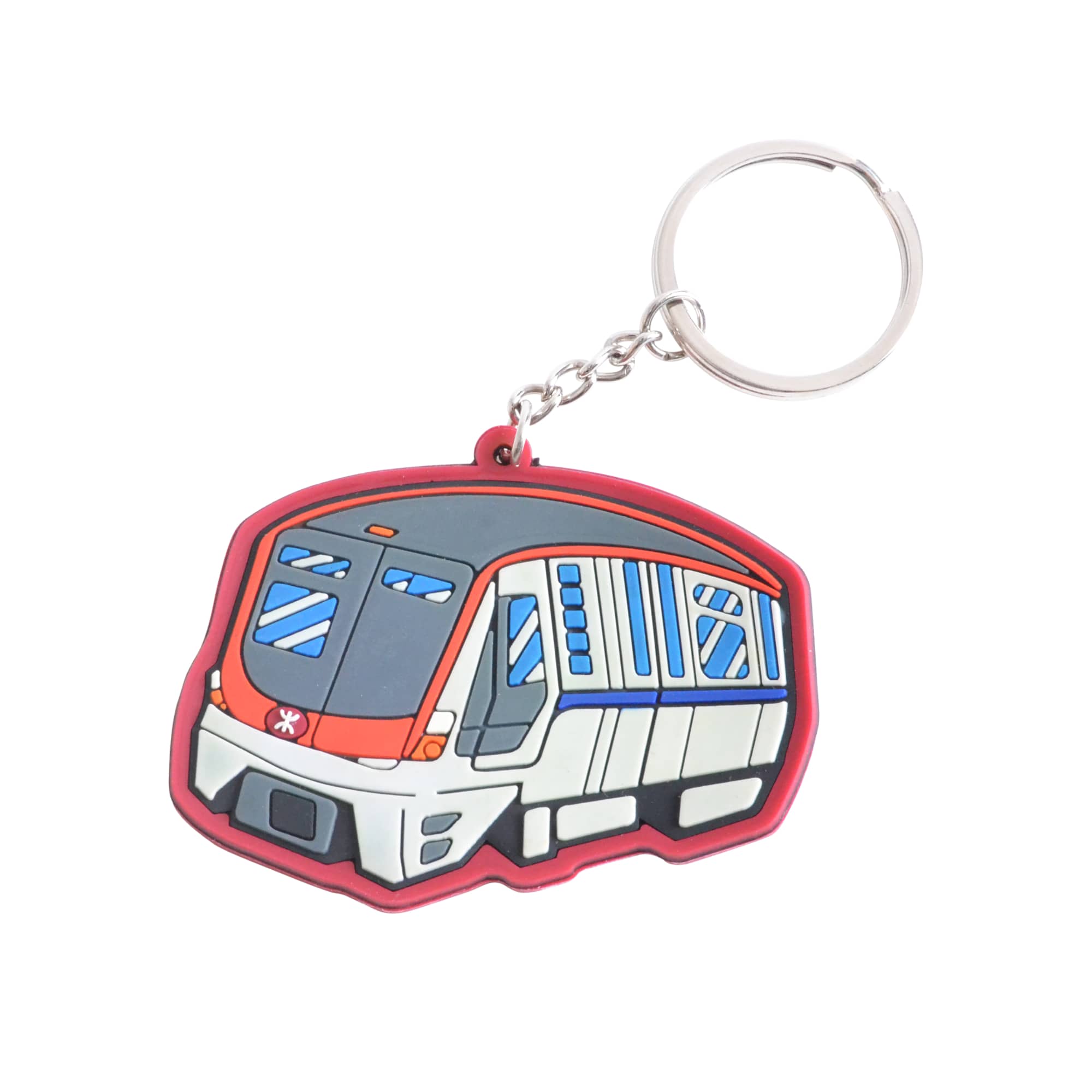 Custom Shape PVC Keyring - PCKP701 Image 