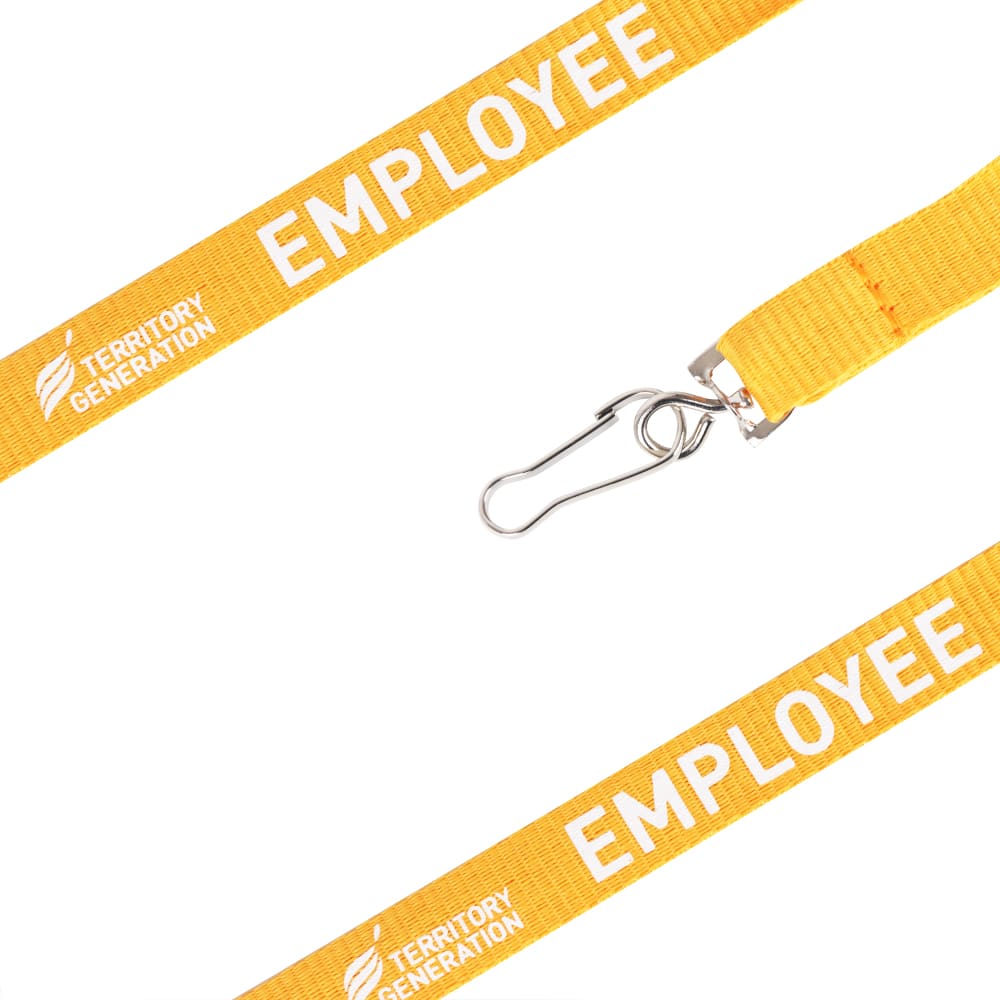 Poly Ribbed Lanyard - PCL04 Image 