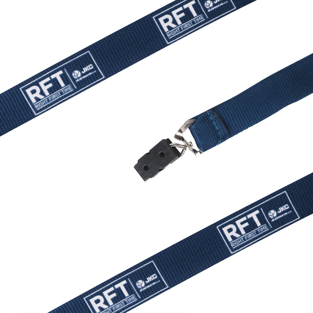RPET Ribbed Lanyard - PCLPE1 Image 