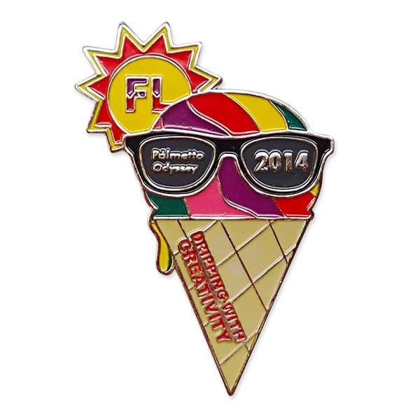 Embossed Soft Enamel Pins - PCP030 Image 