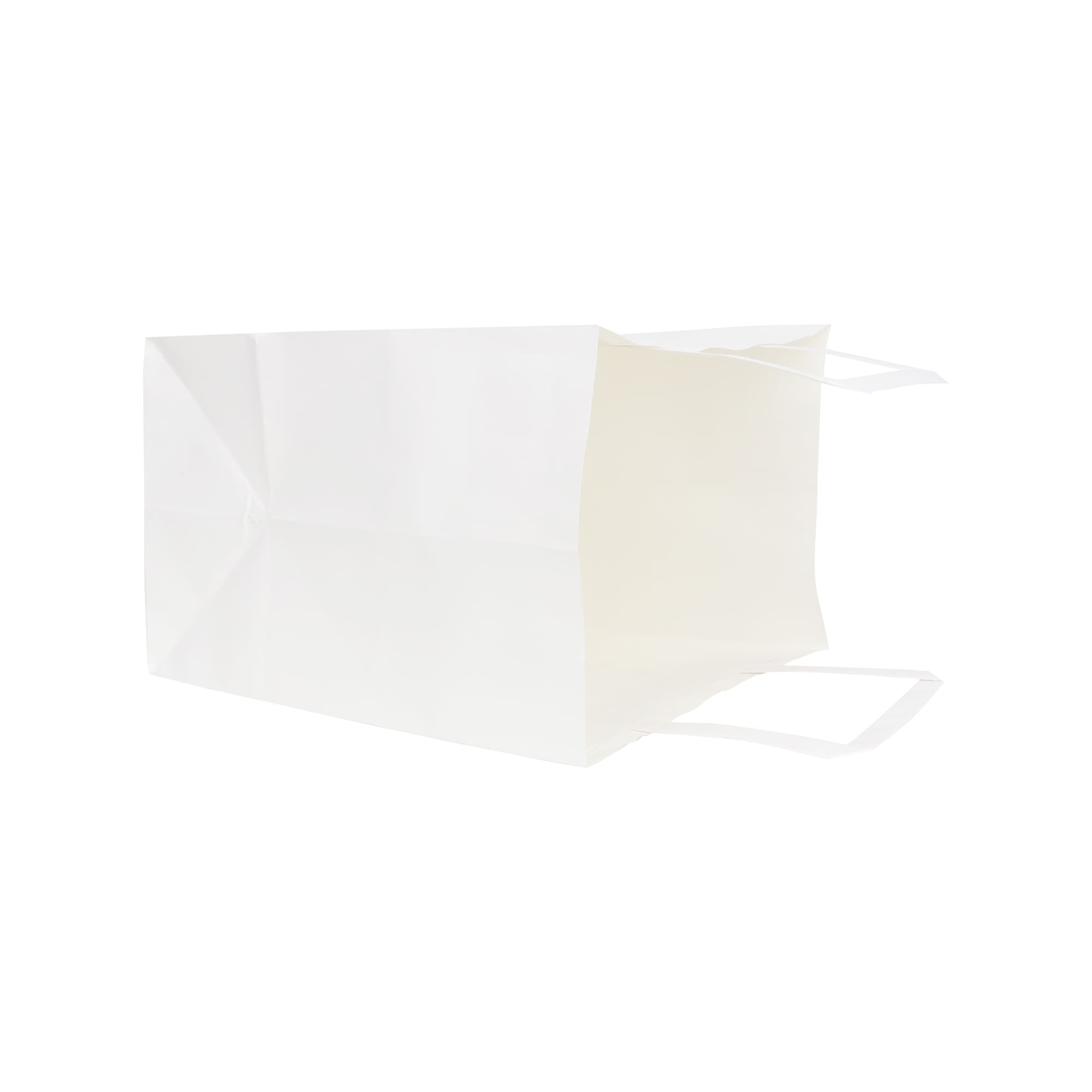 Flat Handle Kraft Paper Bag(215x265x165mm) - PCPB022 Image