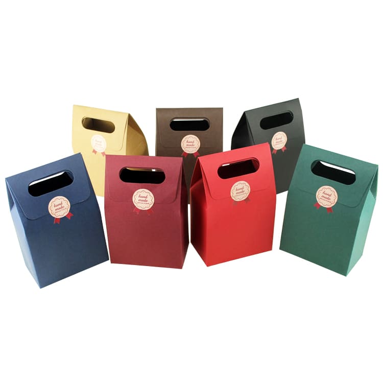 Die cut Handle Bag(100x160x60mm) - PCPB030 Image 