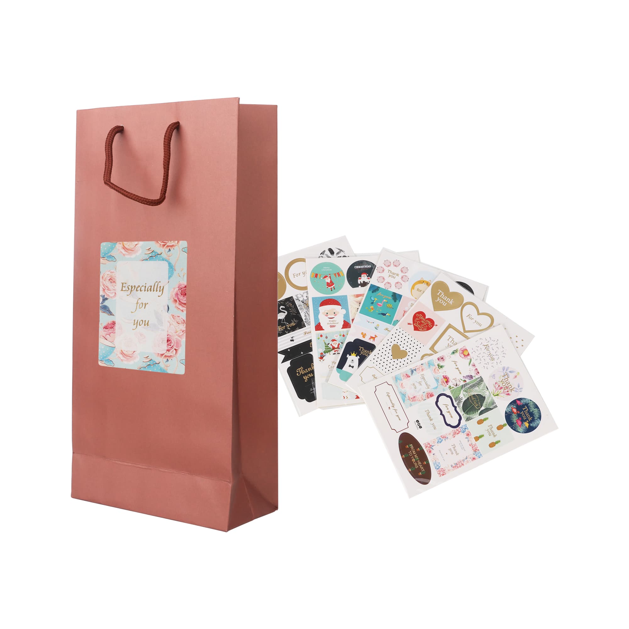 Wine Bottle Paper Bag(175x360x85mm) - PCPB061 Image