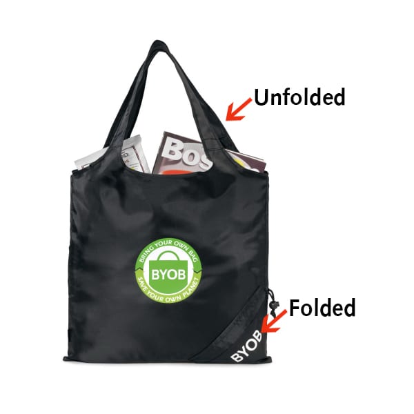 Latitudes Foldaway Shopping Bag - PCPB076 Image 