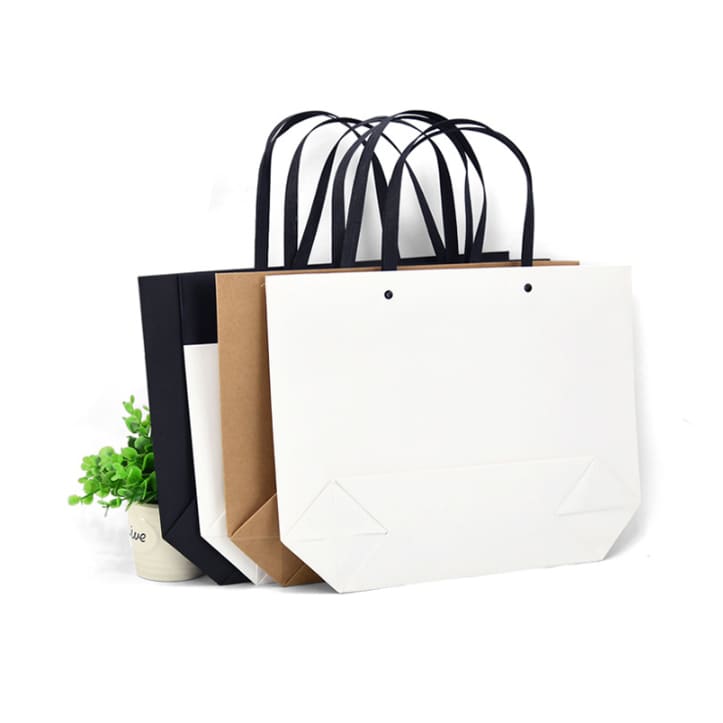 Medium Boutique Paper Bag(370 x 280 x 100mm) - PCPB131 Image