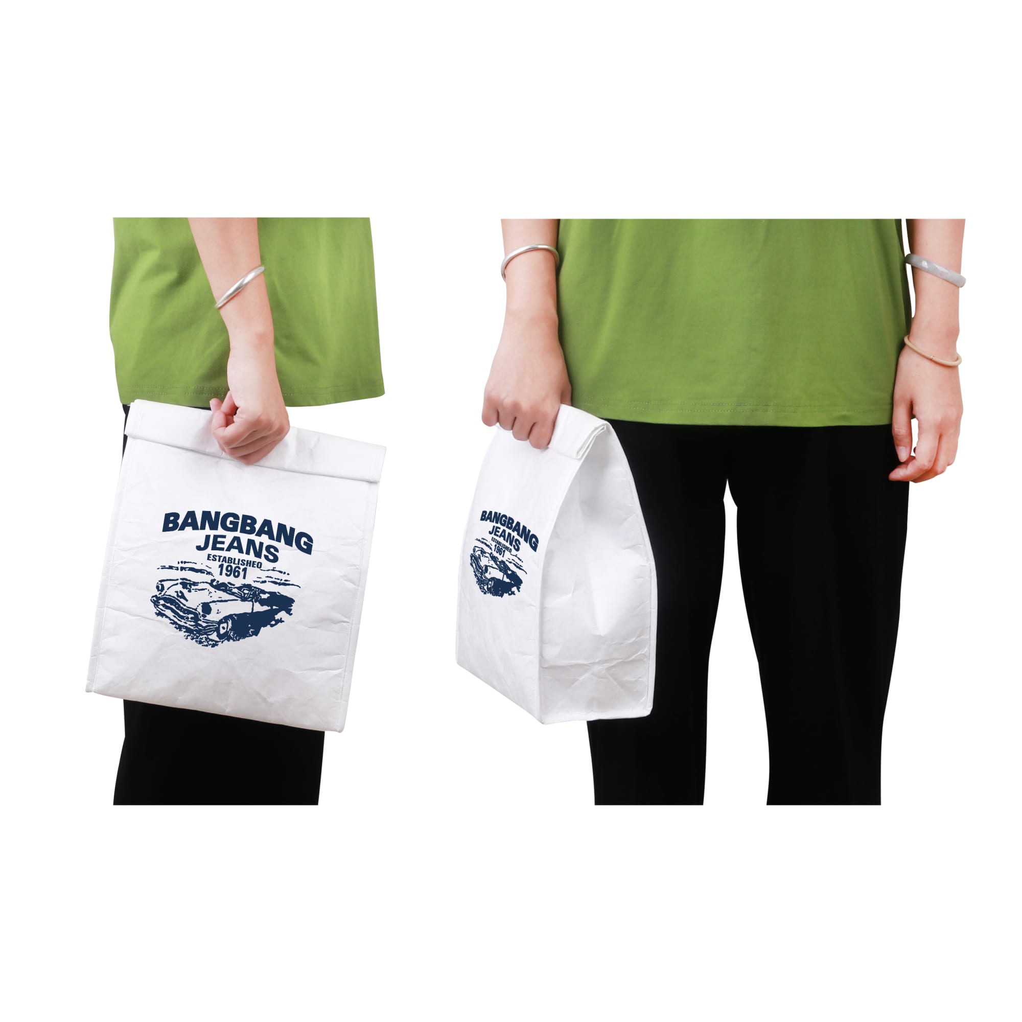 Larger Tyvek Cooler Lunch Bag(220x330x110mm) - PCPB181 Image 