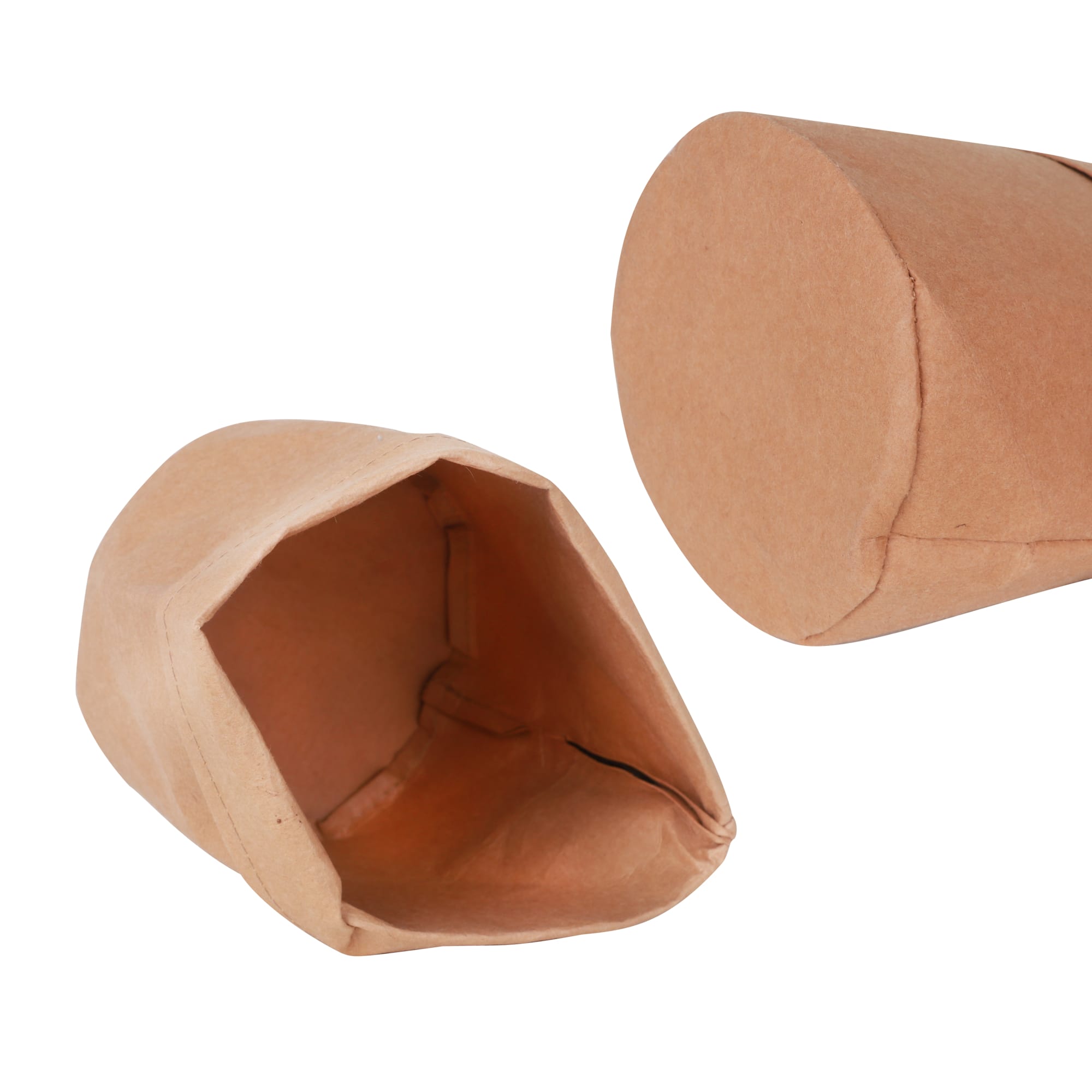 Large Washable Kraft Paper Bag(Dia 150 x H 280mm) - PCPB183 Image 