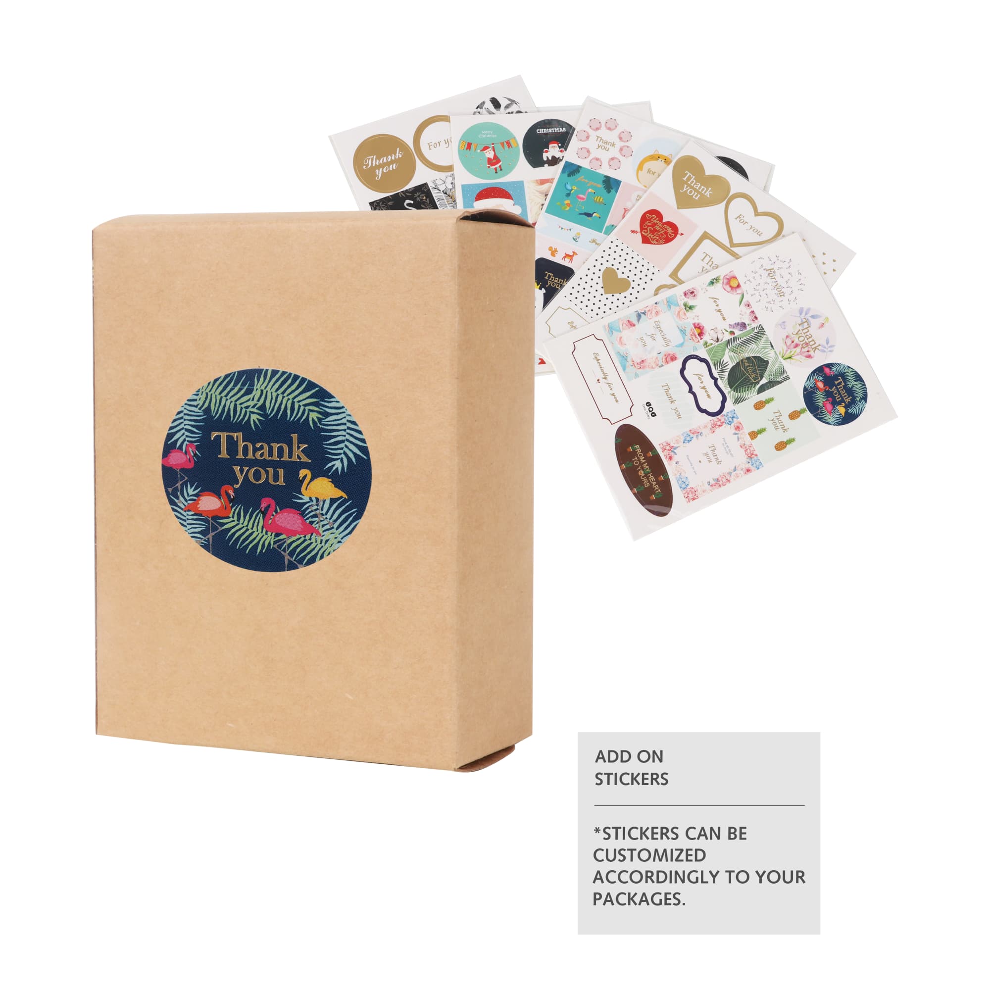 Small Square Gift Box(100 x 130 x 50mm) - PCPB400 Image 