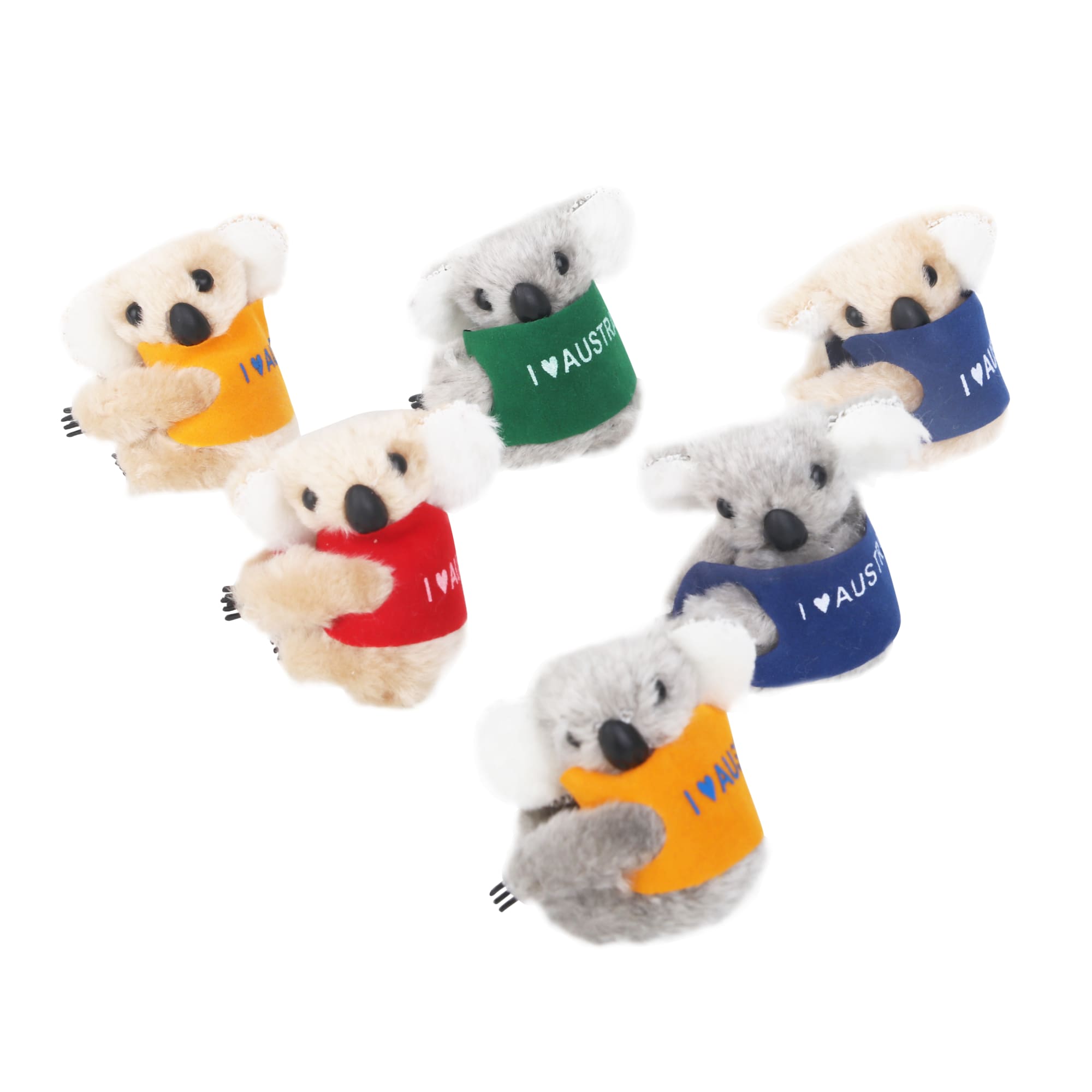 Koala Clip on Stuffed Plush Toy - PCPT001 Image 