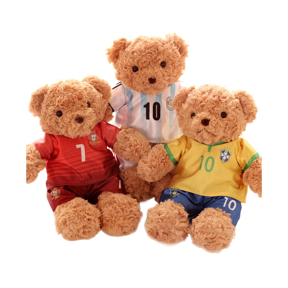 Cloth Changing Plush Toy - Teddy Bear