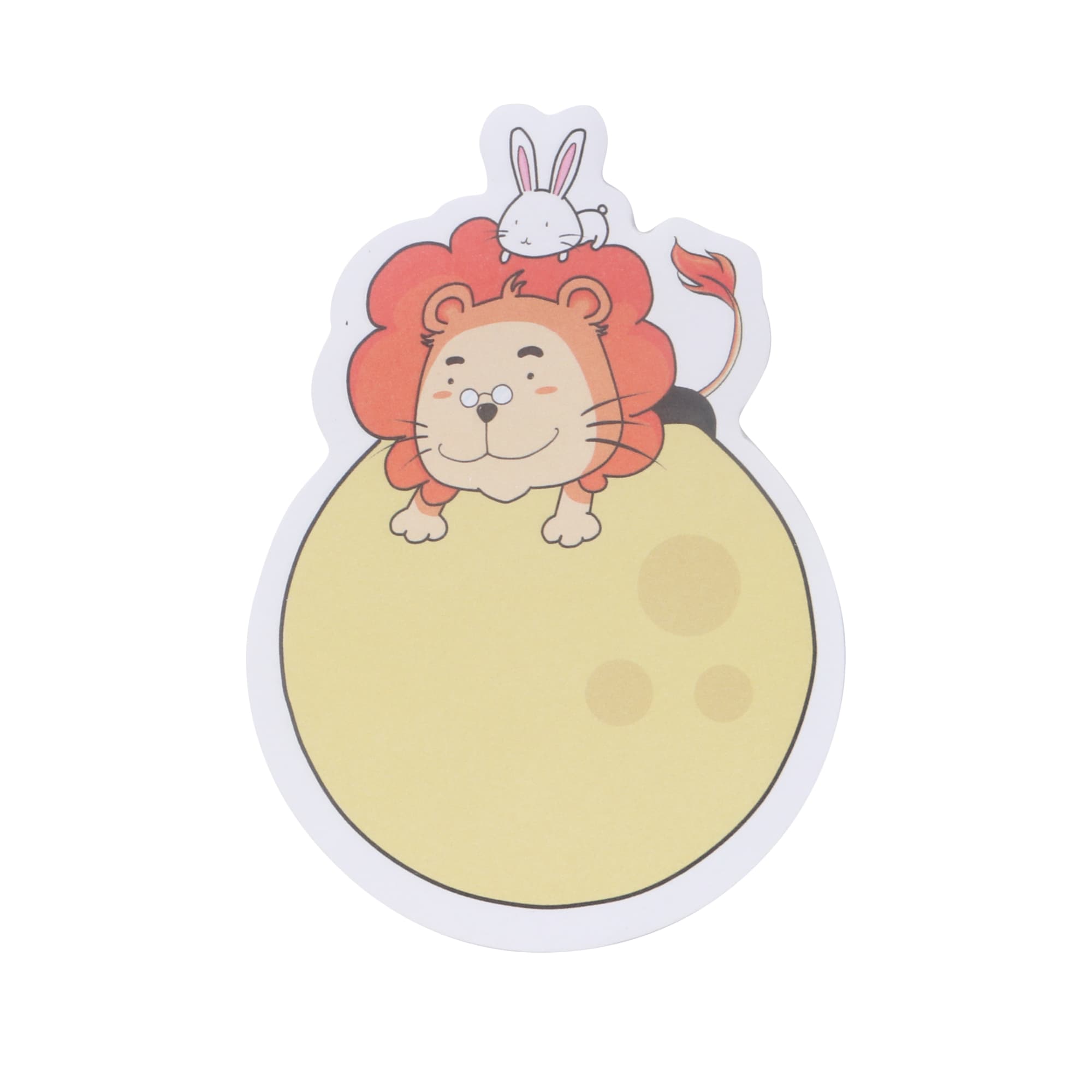 Custom Shaped Sticky Note Memo Pads - PCS001 Image 