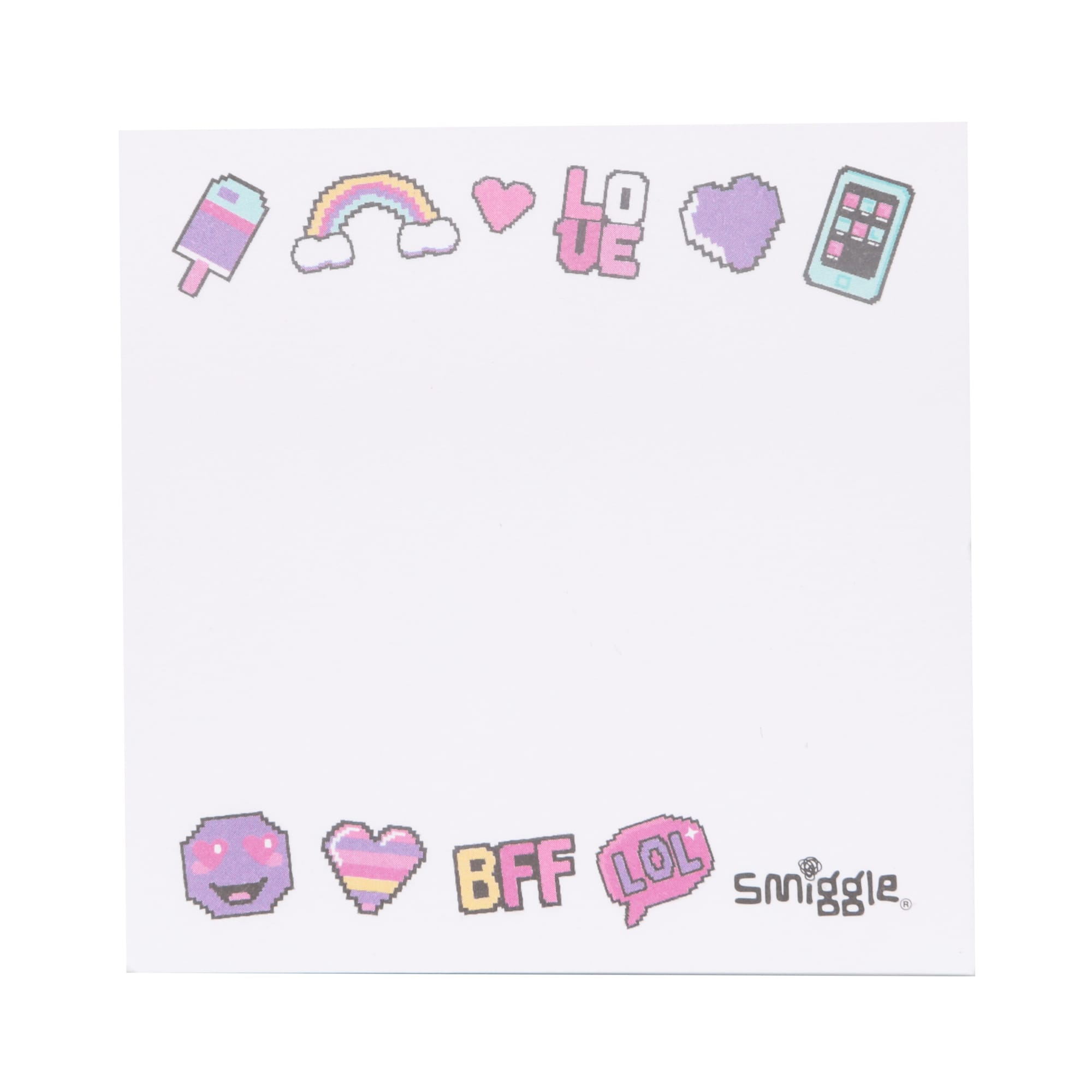 Custom Shaped Sticky Note Memo Pads - PCS001 Image 