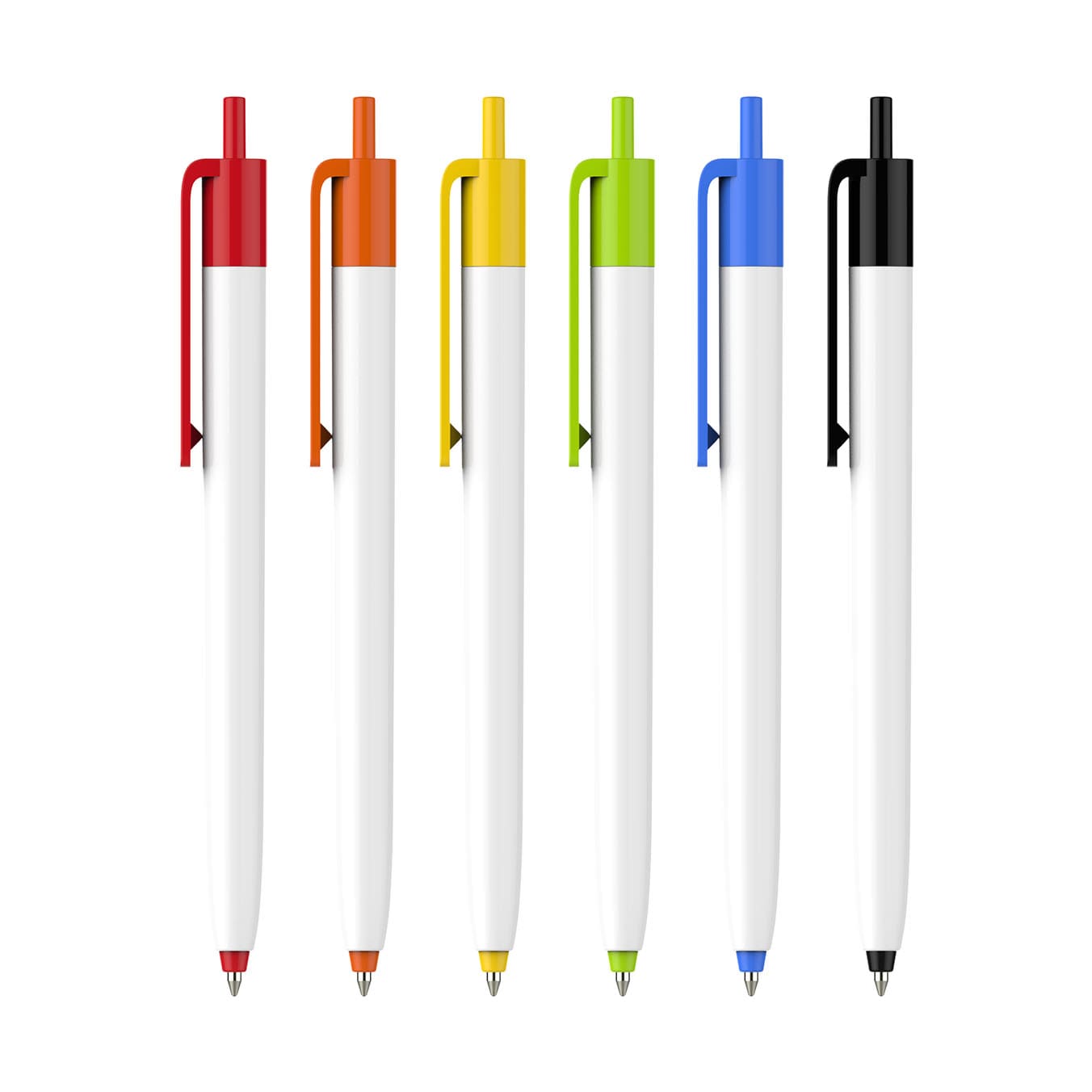 Push Button Pen - Creamy White Barrel - PCS023A Image