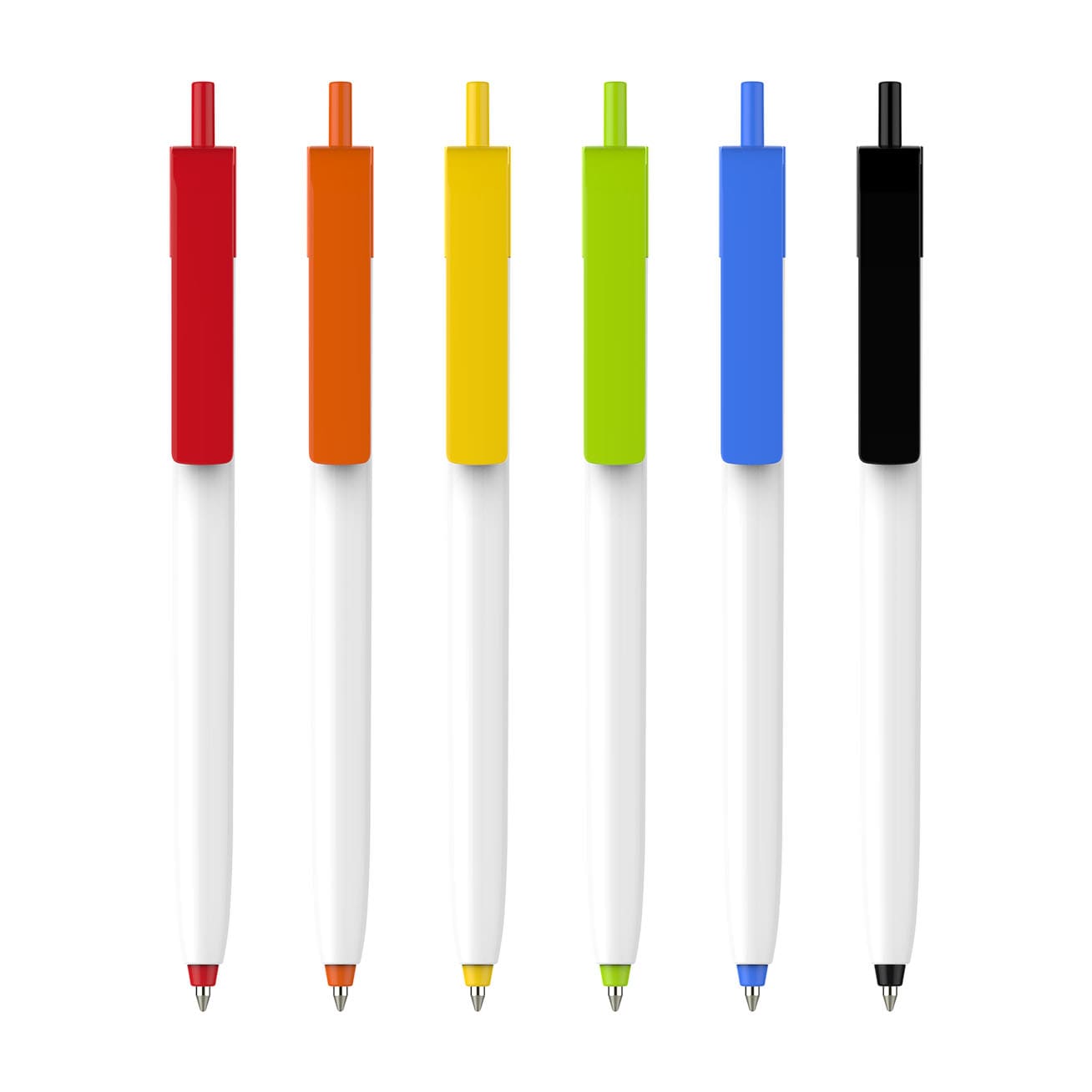 Push Button Pen - Creamy White Barrel - PCS023A Image