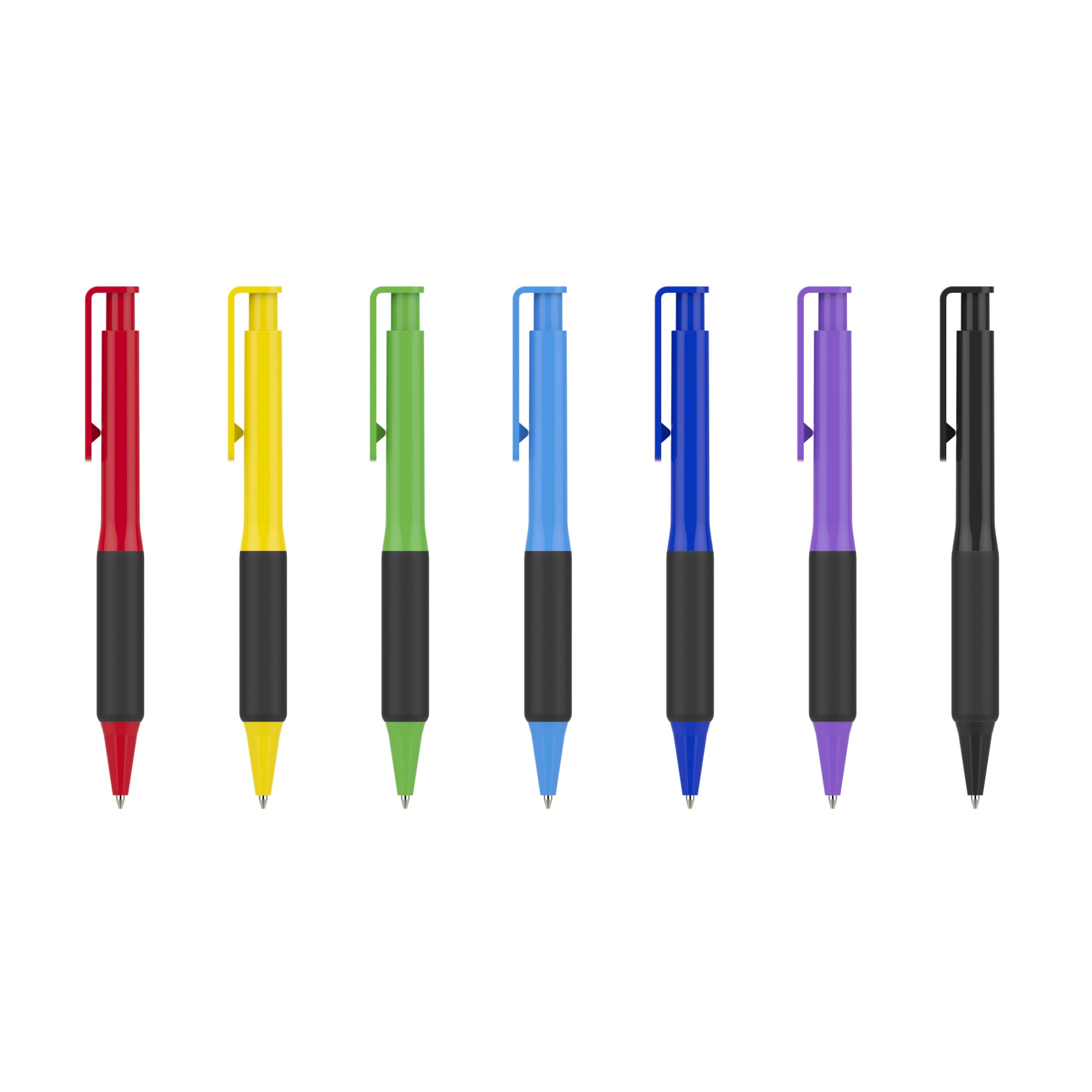 Soft Grip Pen - Colour Barrel - PCS032B Image