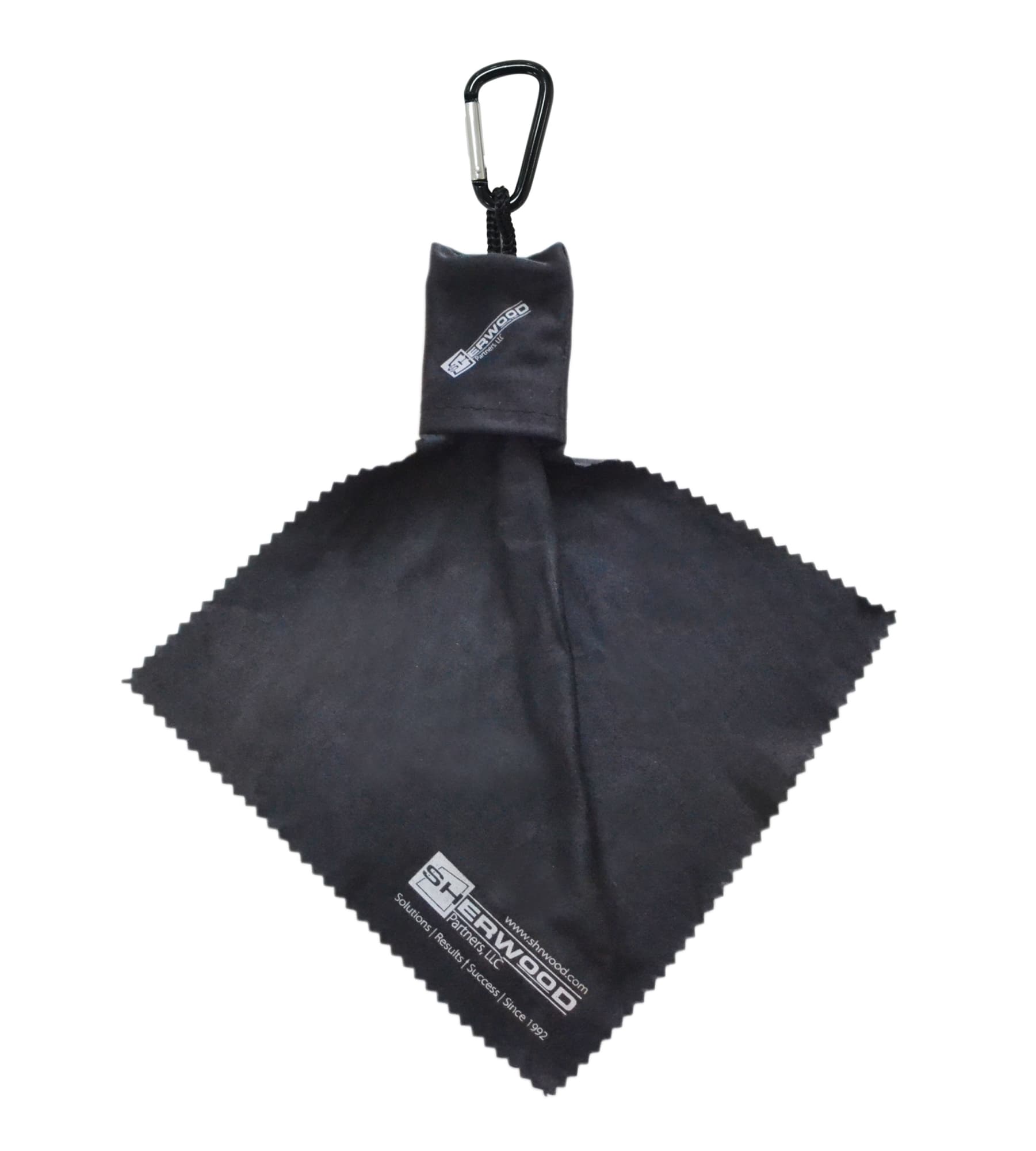 Microfibre Lens Cloth with Carabiner - PCT003 Image 