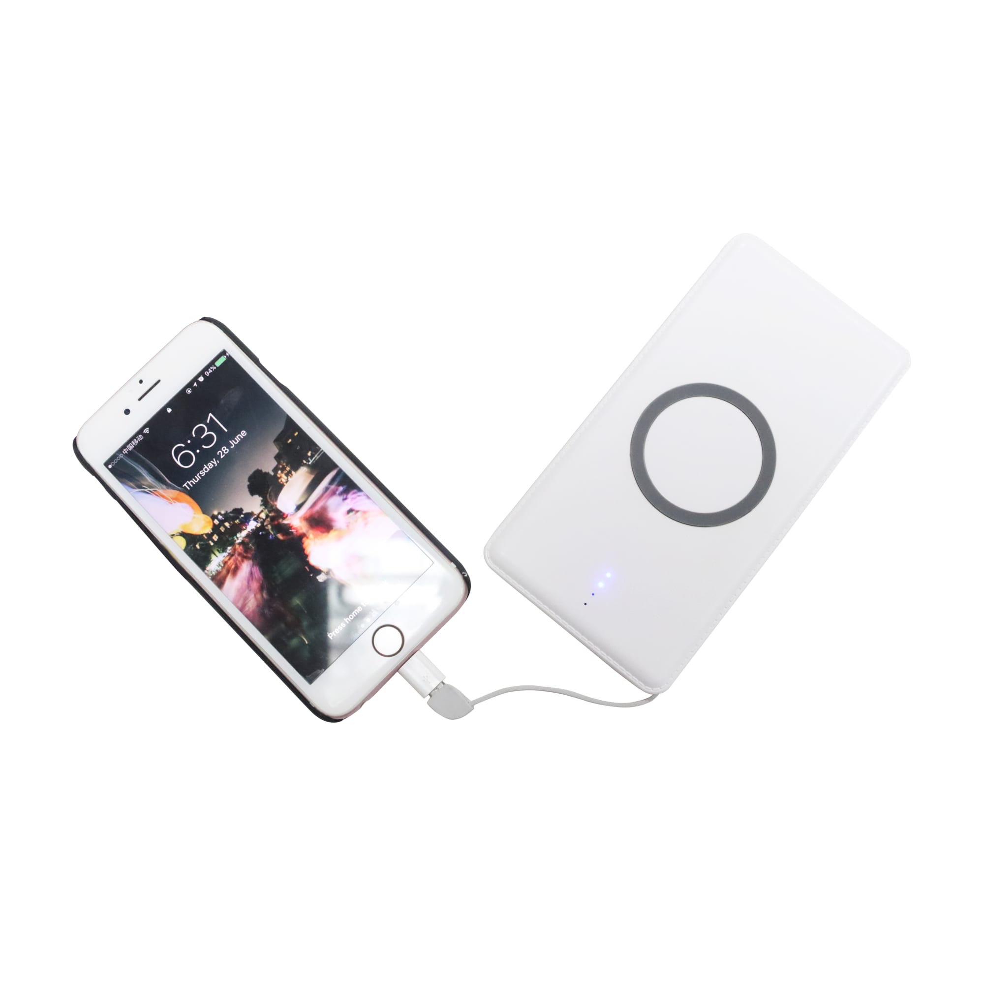 8000mAh Wireless Charger Power Bank - PCT034 Image 