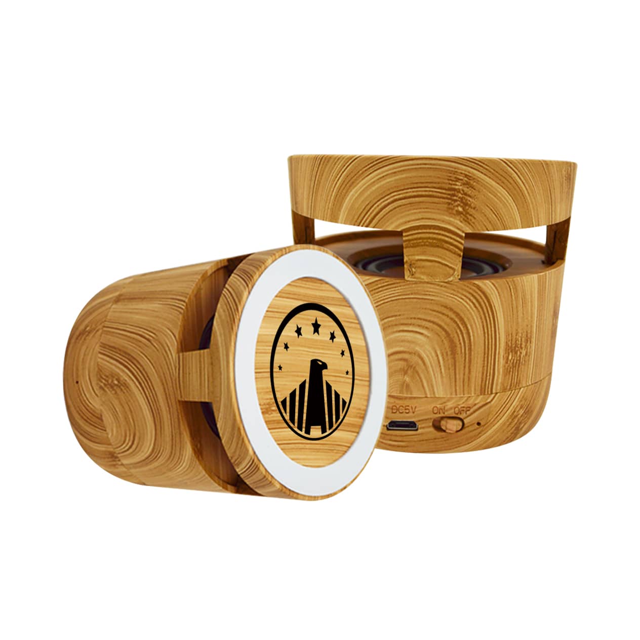 2 in 1 Bluetooth Speaker with Wireless Charger - PCT038 Image 