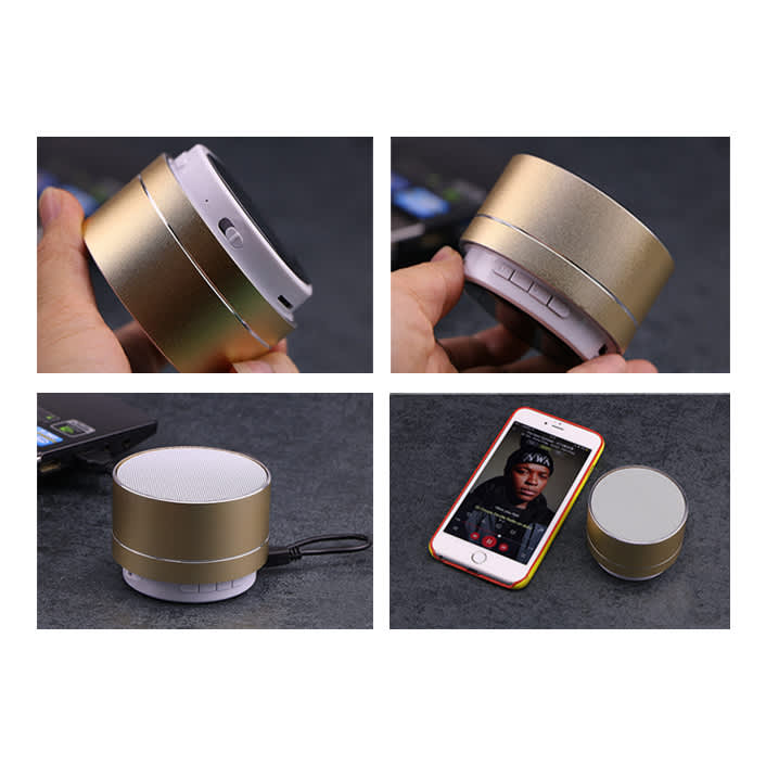 Metal Portable Bluetooth Speaker