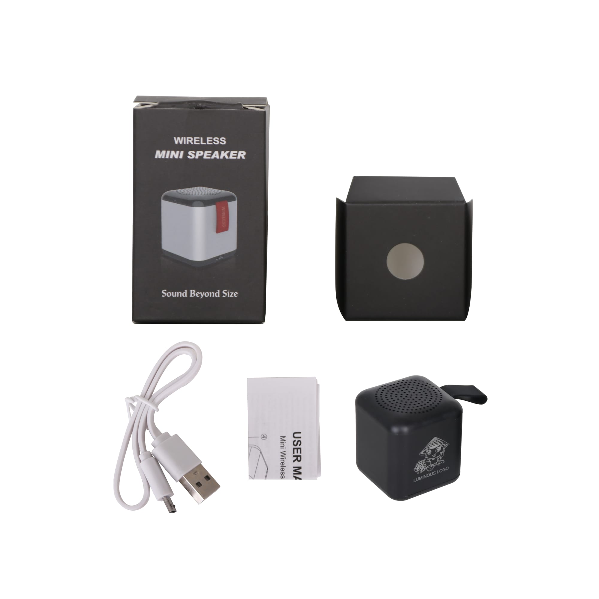Lighting Cube Bluetooth Speaker - PCT138 Image 