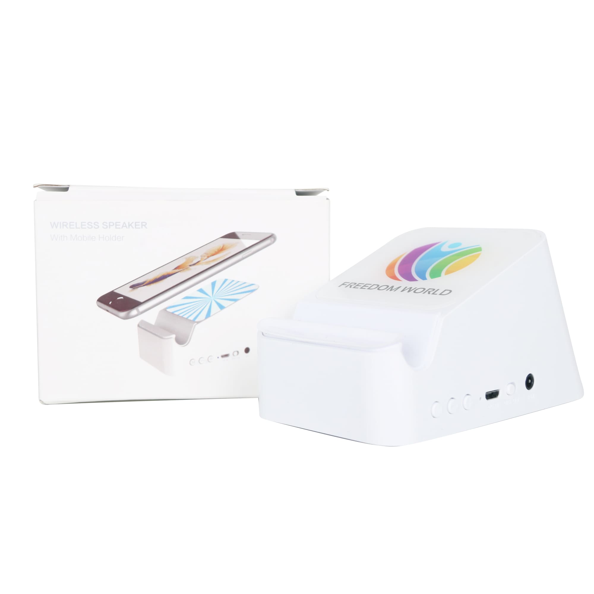 Bluetooth Speaker with Wireless Charger - PCT141 Image 