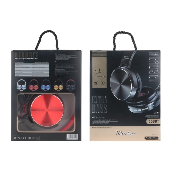 Wireless Extra Bass Headphones - PCT180 Image