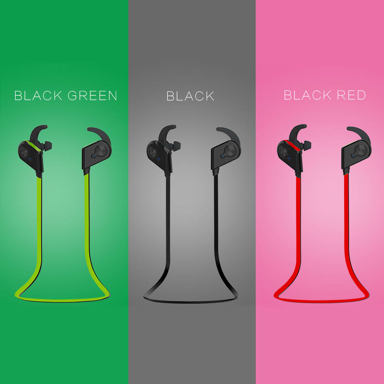 Double Coloured Magnetic Suction Wireless Headphones - PCT184 Image 