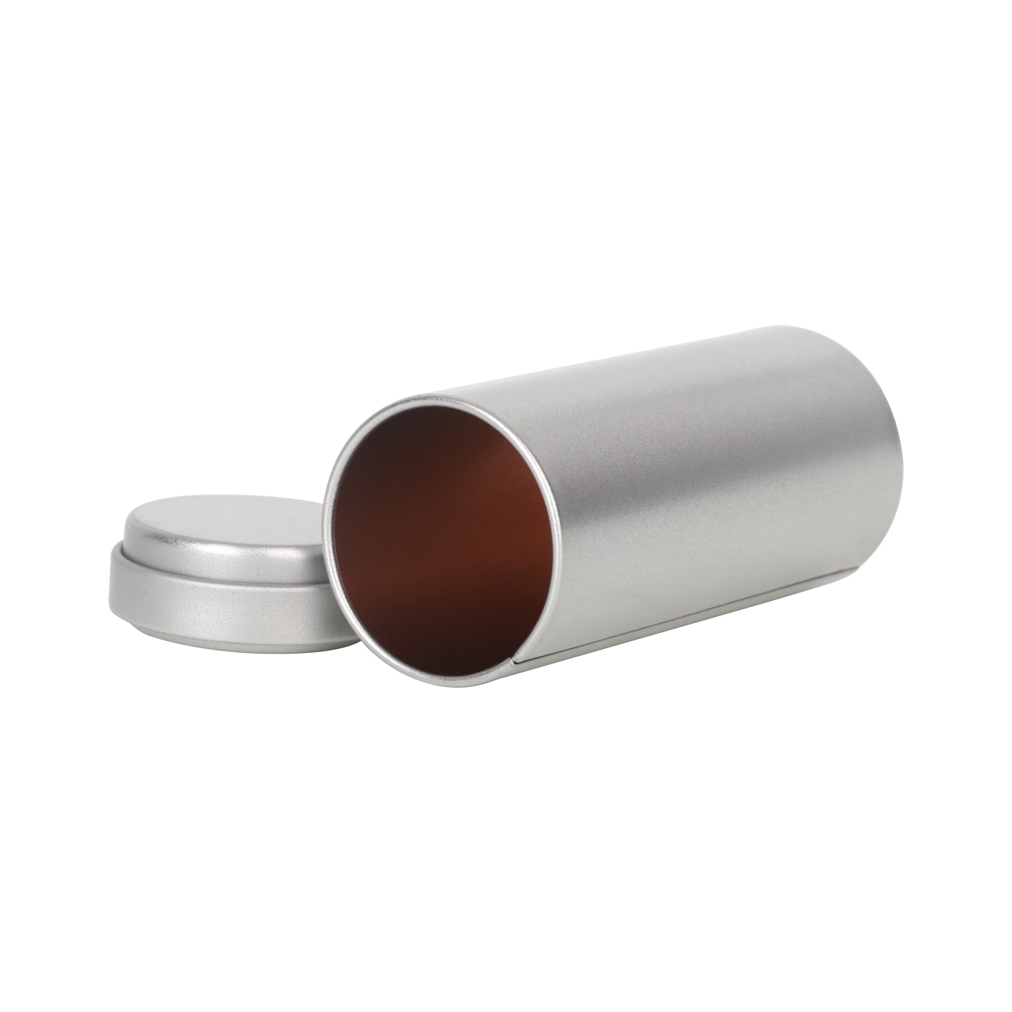 Large Metal Cylinder Tin Canisters (45 x 114mm) - PCTC03 Image