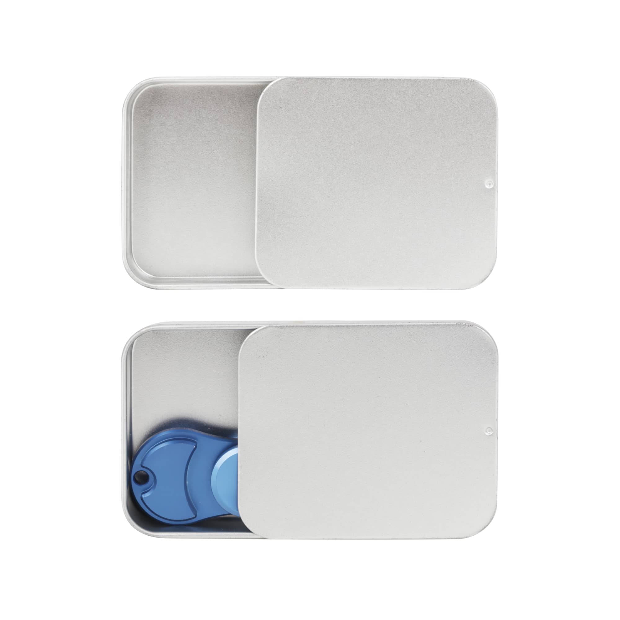 Slide Tin Box(70 x 60 x15 mm) - PCTC10 Image 