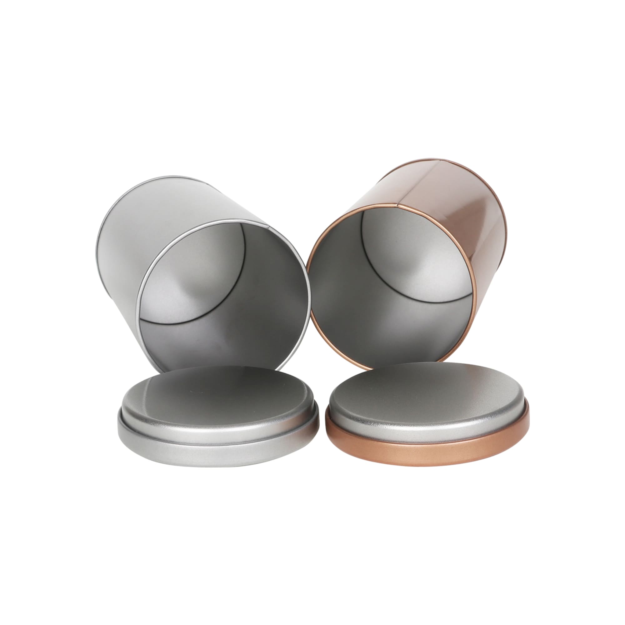 Medium Tin Can with Lid (85 x 130mm) - PCTC12 Image