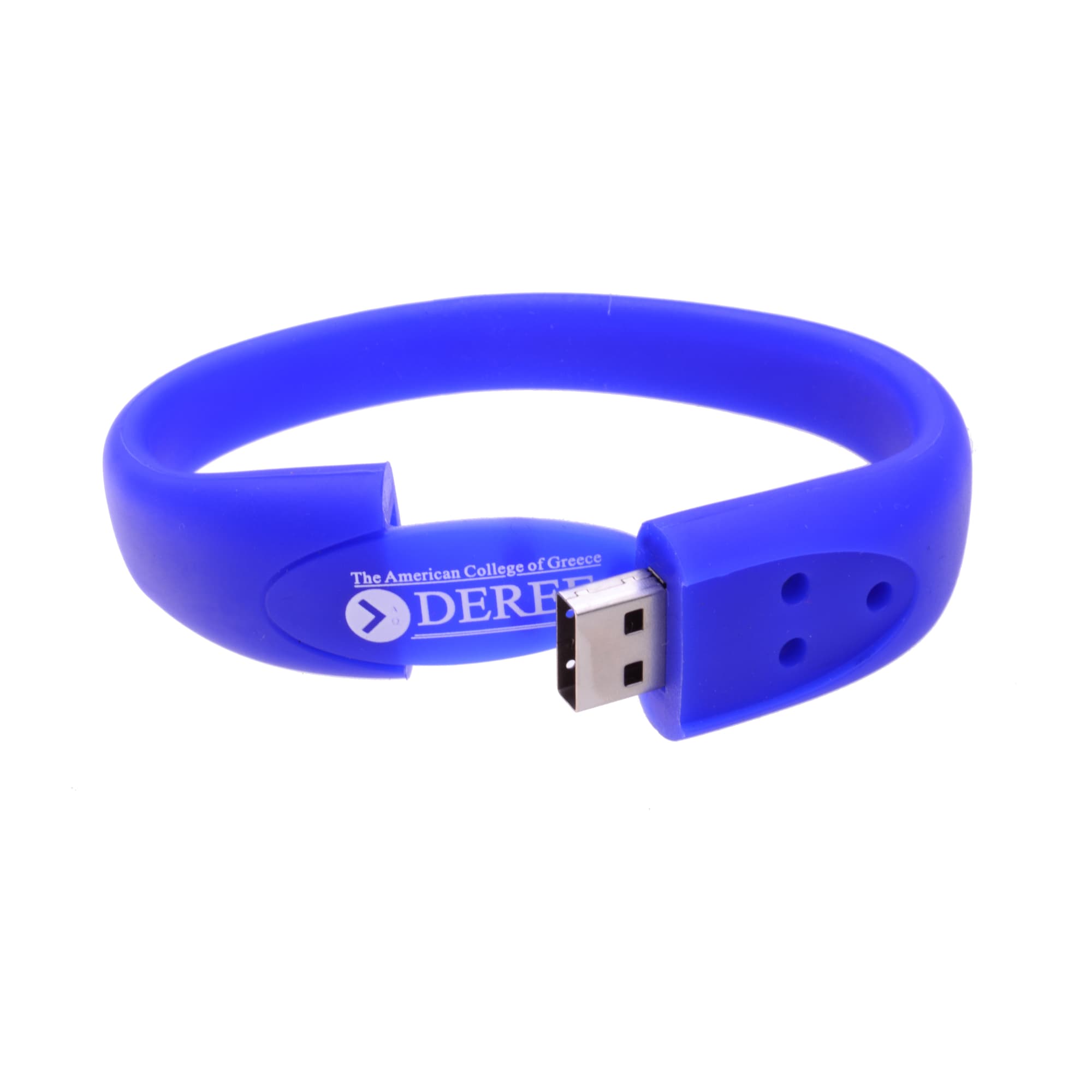 Oval Silicone Wristband Flash Drive - PCU658 Image