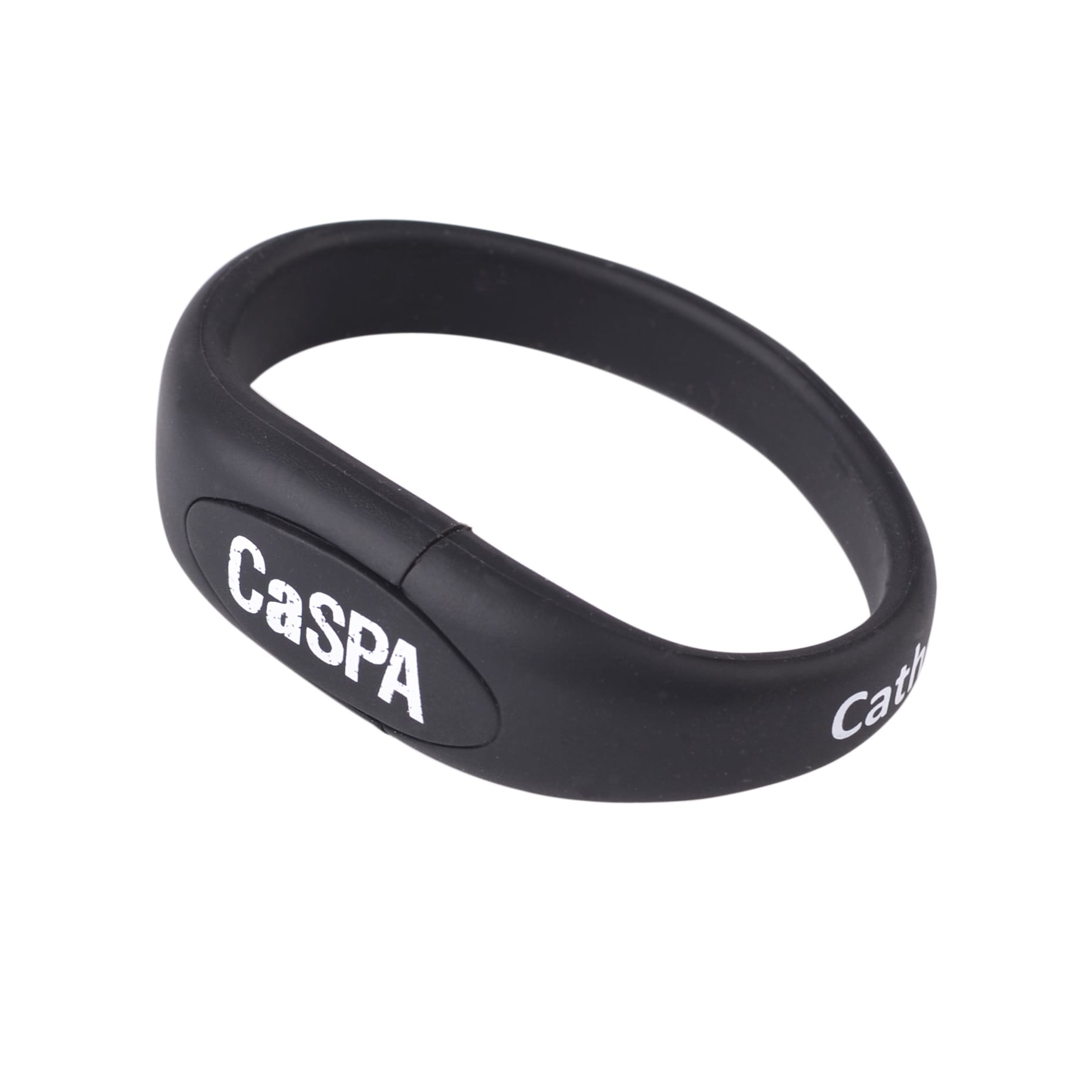 Oval Silicone Wristband Flash Drive - PCU658 Image