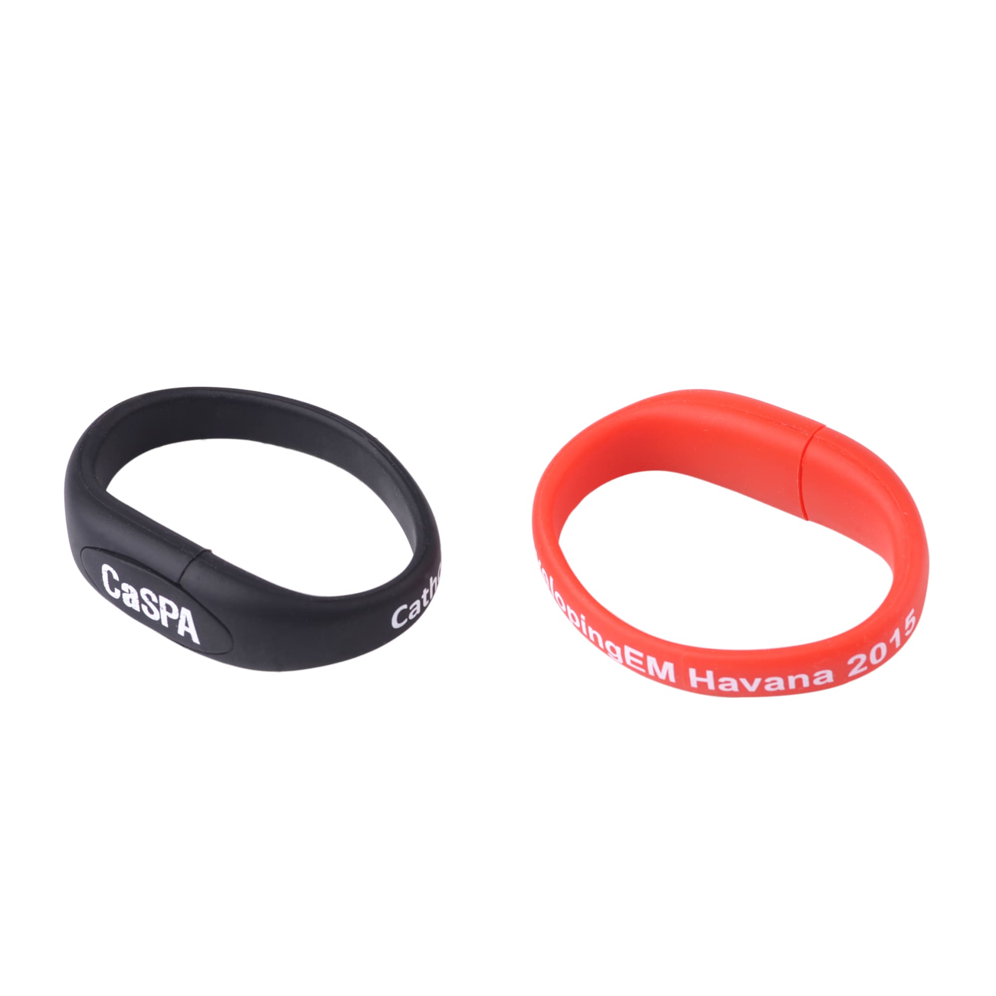 Oval Silicone Wristband Flash Drive - PCU658 Image
