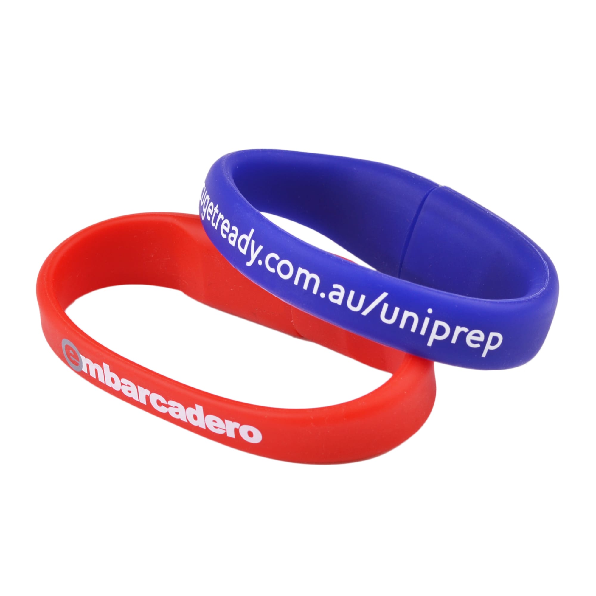 Oval Silicone Wristband Flash Drive - PCU658 Image