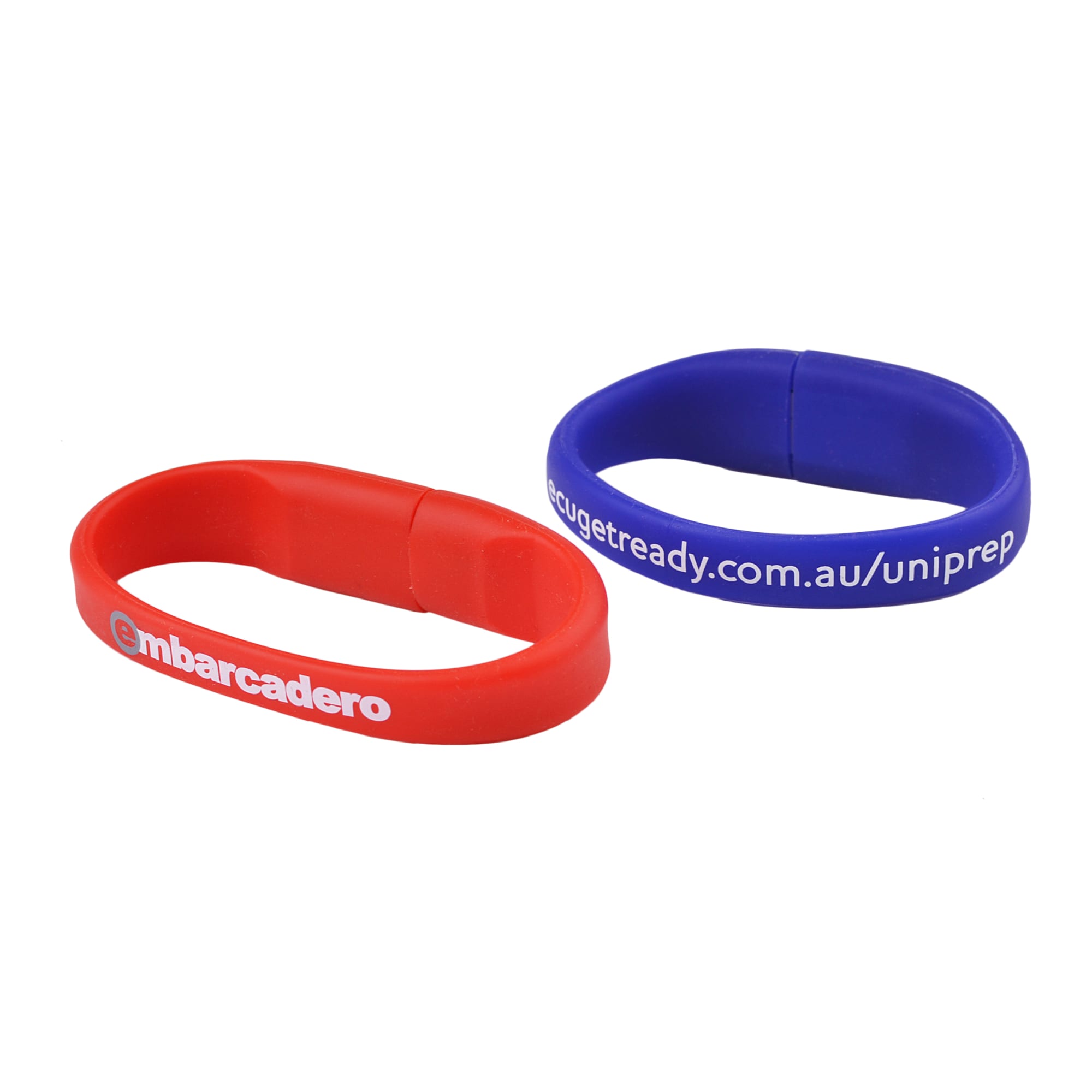 Oval Silicone Wristband Flash Drive - PCU658 Image