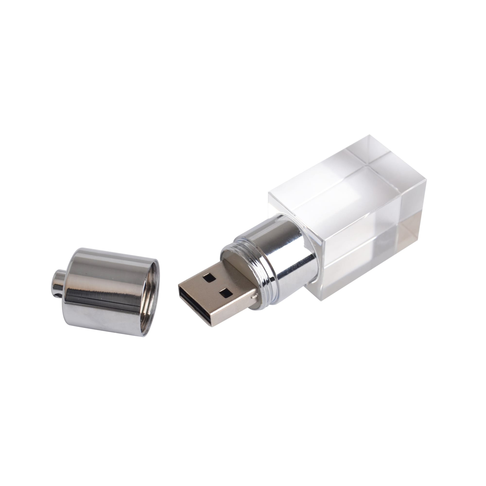 Tube Crystal Flash Drive - PCUC2 Image 