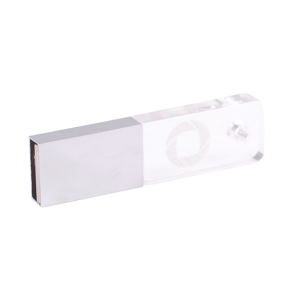 Rectangle Crystal Flash Drive - PCUC4 Image 