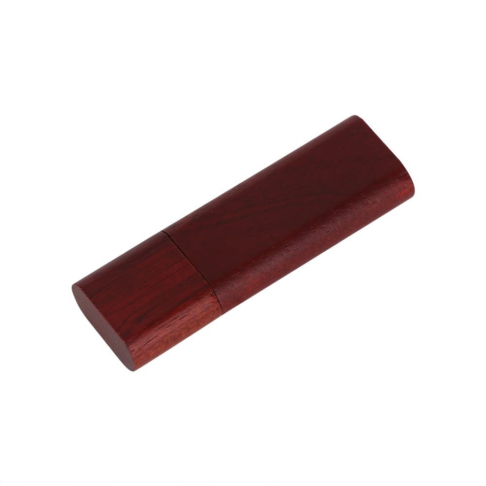 Rounded Wooden Flash Drive - PCUW1 Image 