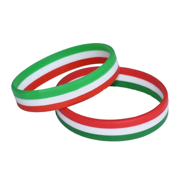 Coloured stripe wristband - PCW008 Image 