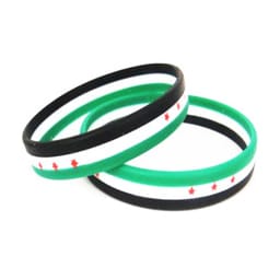 Coloured stripe wristband - PCW008 Image 