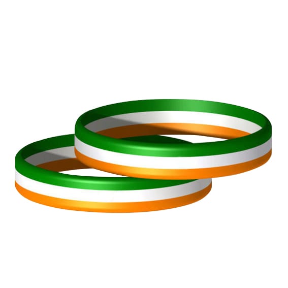 Coloured stripe wristband - PCW008 Image 