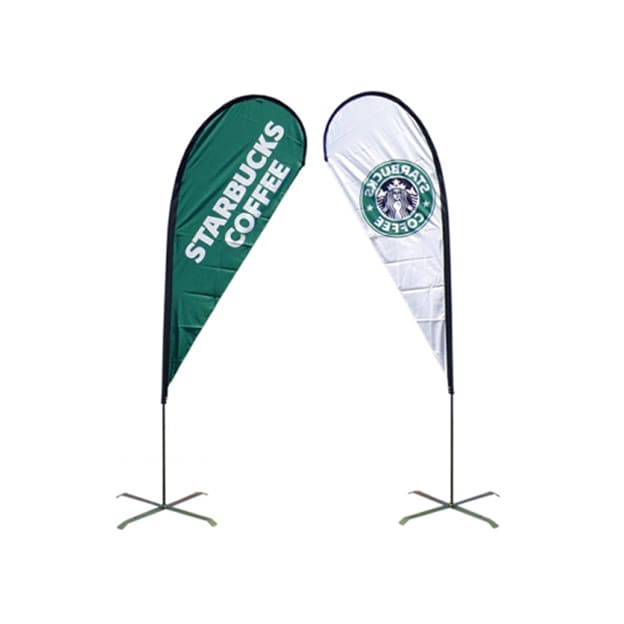Small(75*190cm) Teardrop Banners 9ft - POS13 Image 